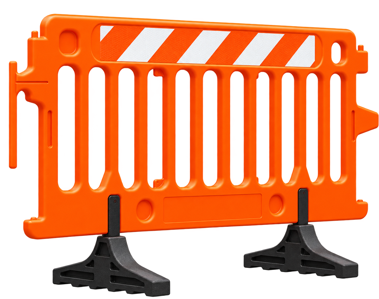 Crowdcade interlocking event barricade